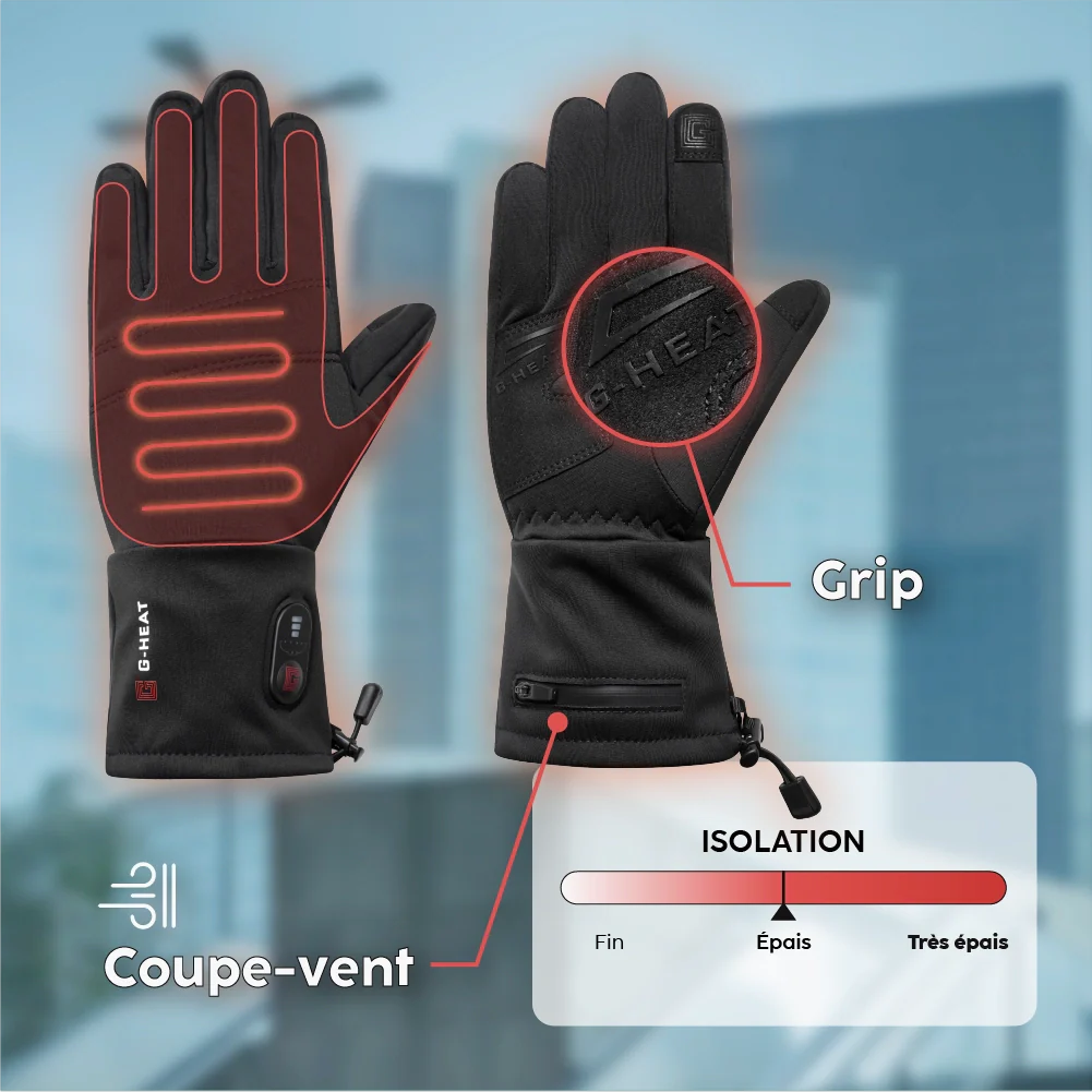 STREET heated gloves
