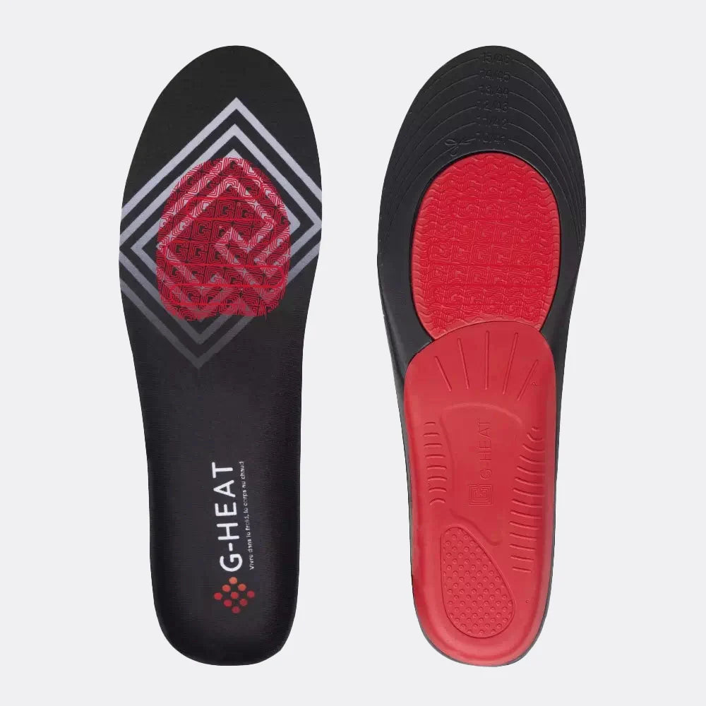 Heated insoles with external battery