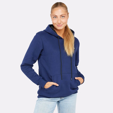 Heated hoodie with eco-designed battery
