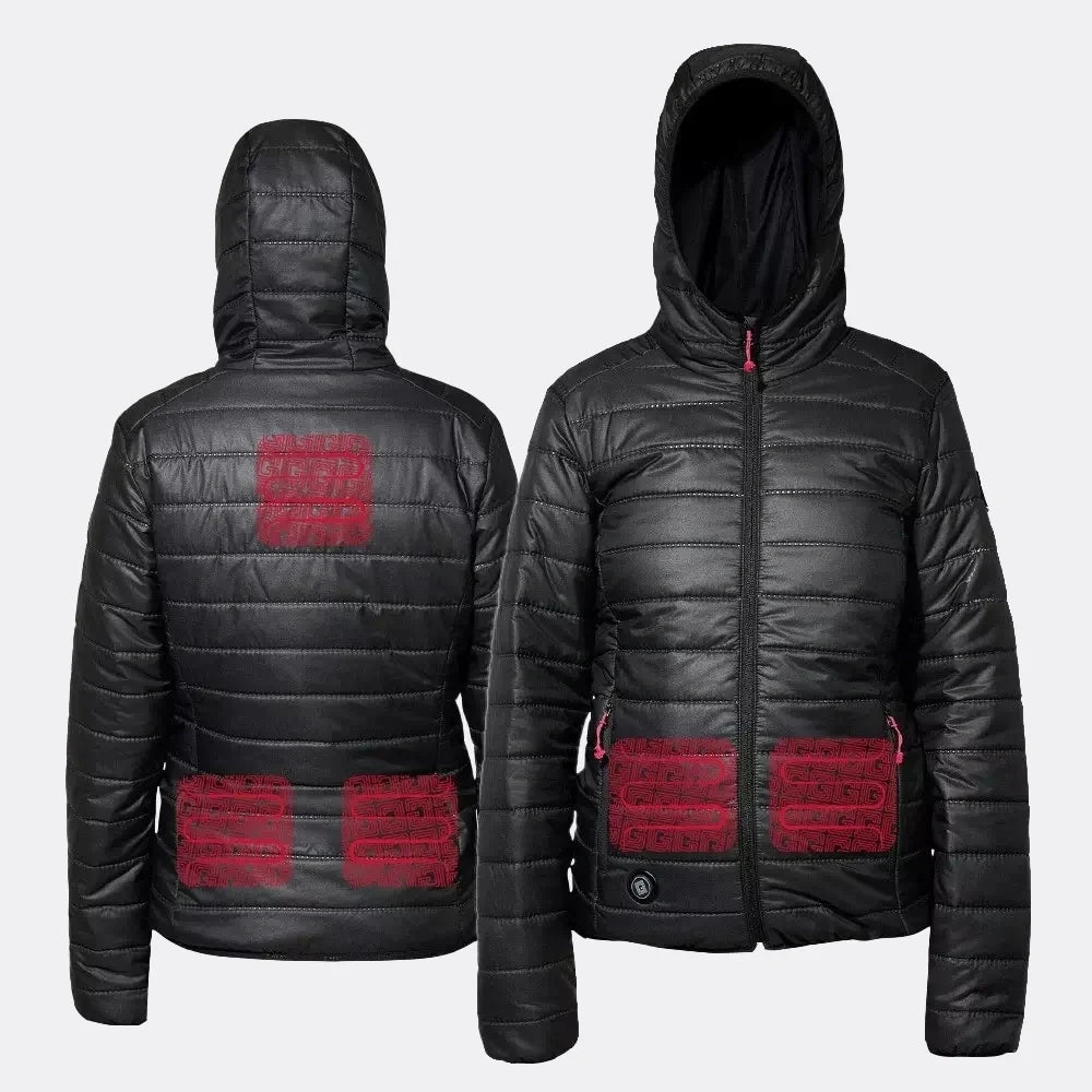 Women's Extra-Warm down jacket with eco-designed battery